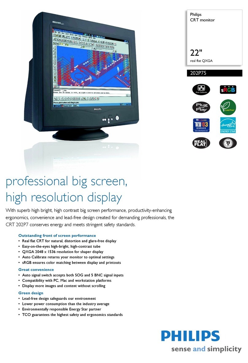 Philips 202P75/93 User manual