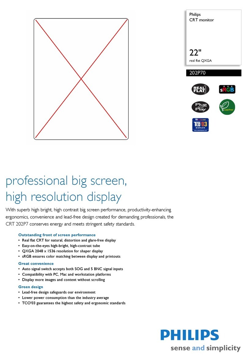Philips 202P70 User manual