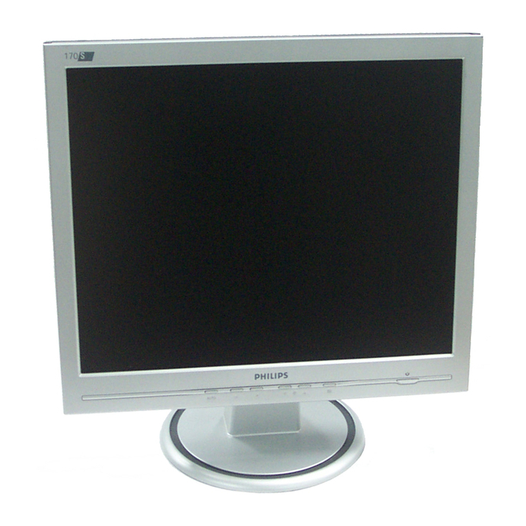 Philips 170s6 User manual