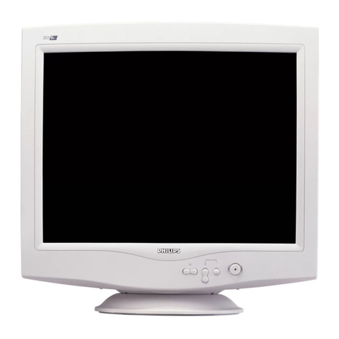 Philips Brilliance 201B User manual