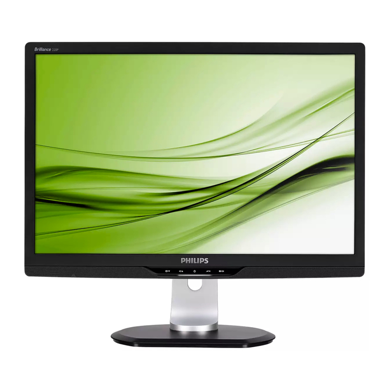 Philips 220P2 user manual