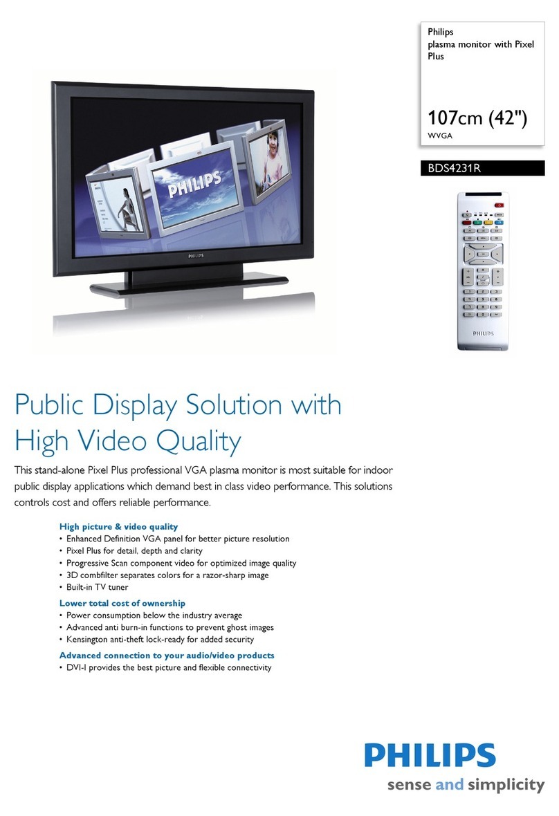 Philips BDS4231R User manual