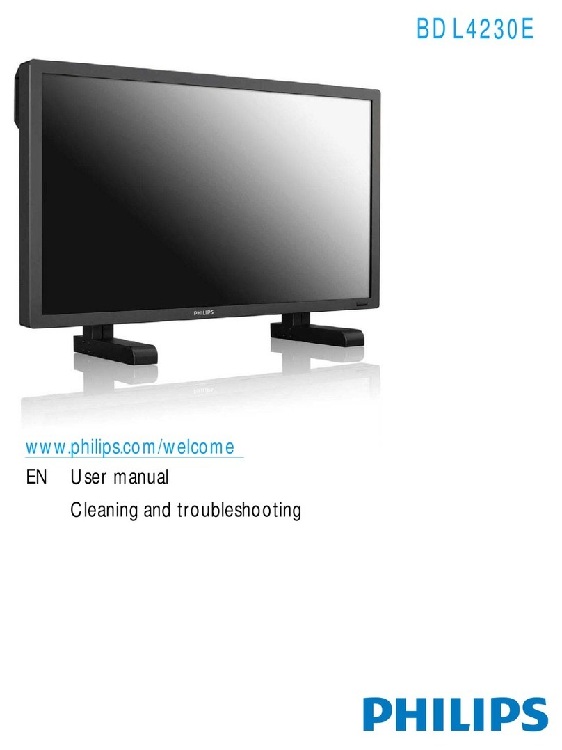 Philips BDL4230E User manual