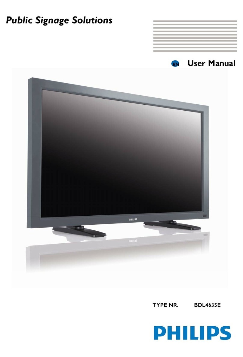 Philips BDL4635E User manual