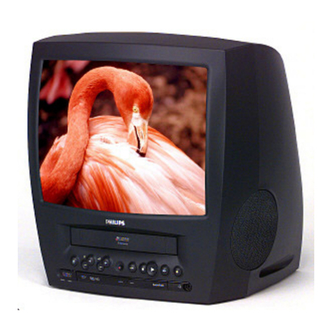 Philips TV-VIDEO COMBI 14 PV284 User manual