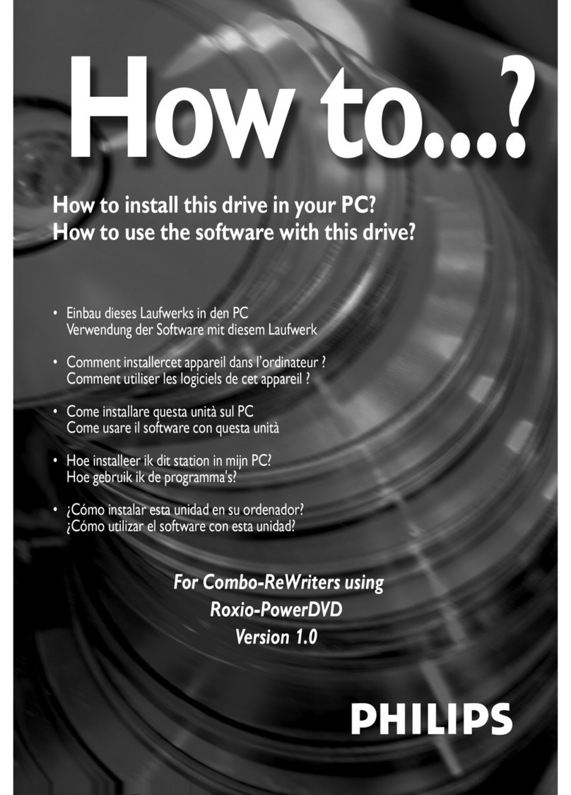 Philips RWDV3212 user manual