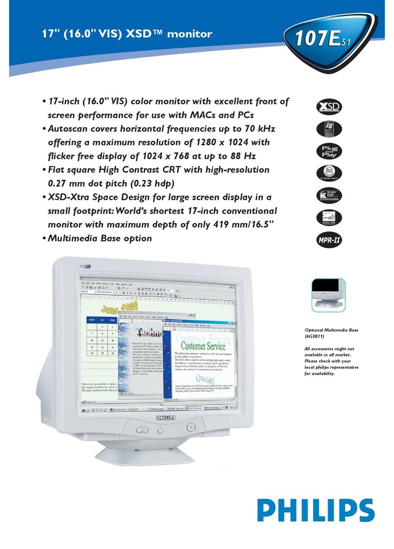Philips 107E51 User manual