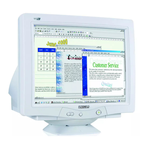 Philips 107E05 User manual