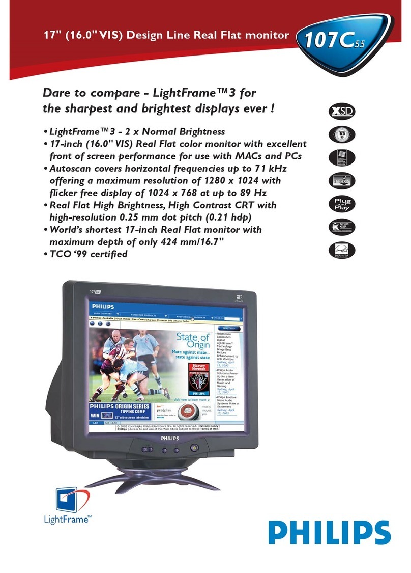 Philips 107C 55 User manual