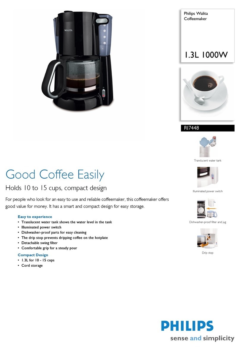 Philips Walita RI7448 User manual