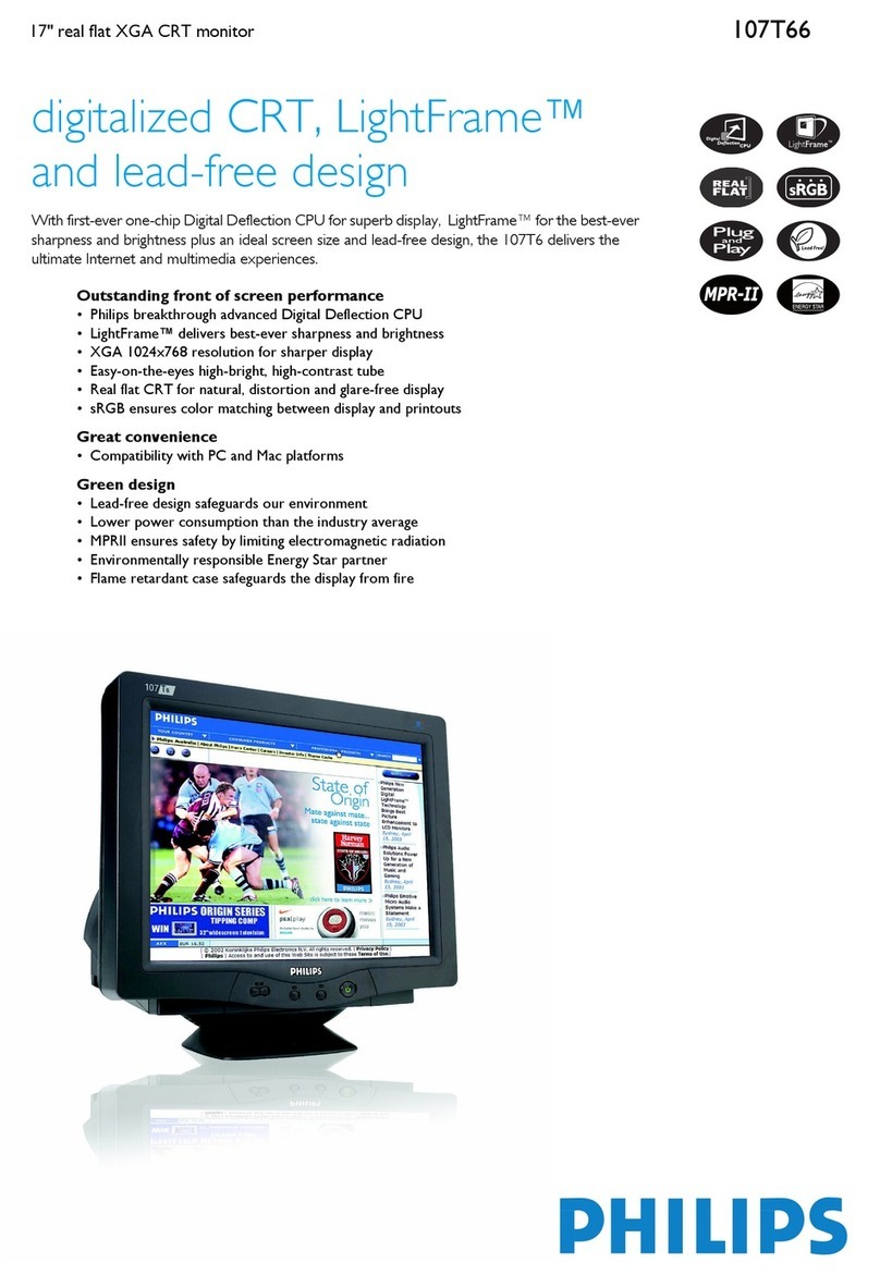 Philips 107T66 User manual