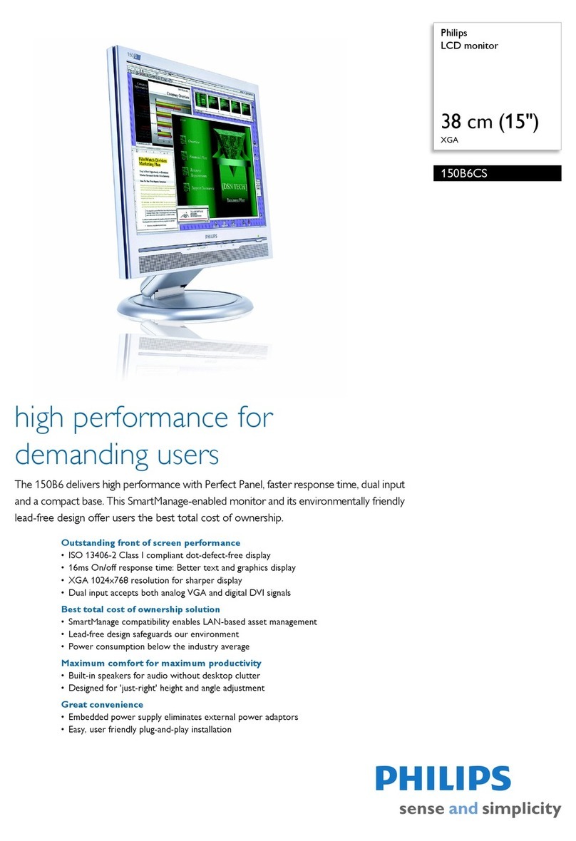 Philips 150B6CS User manual