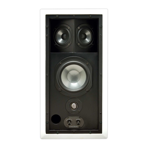 Niles StageFront Home Theater Solutions IW650FX installation guide