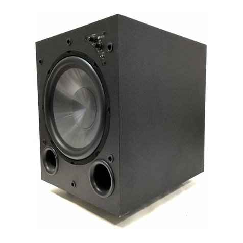 Niles SW10 User manual