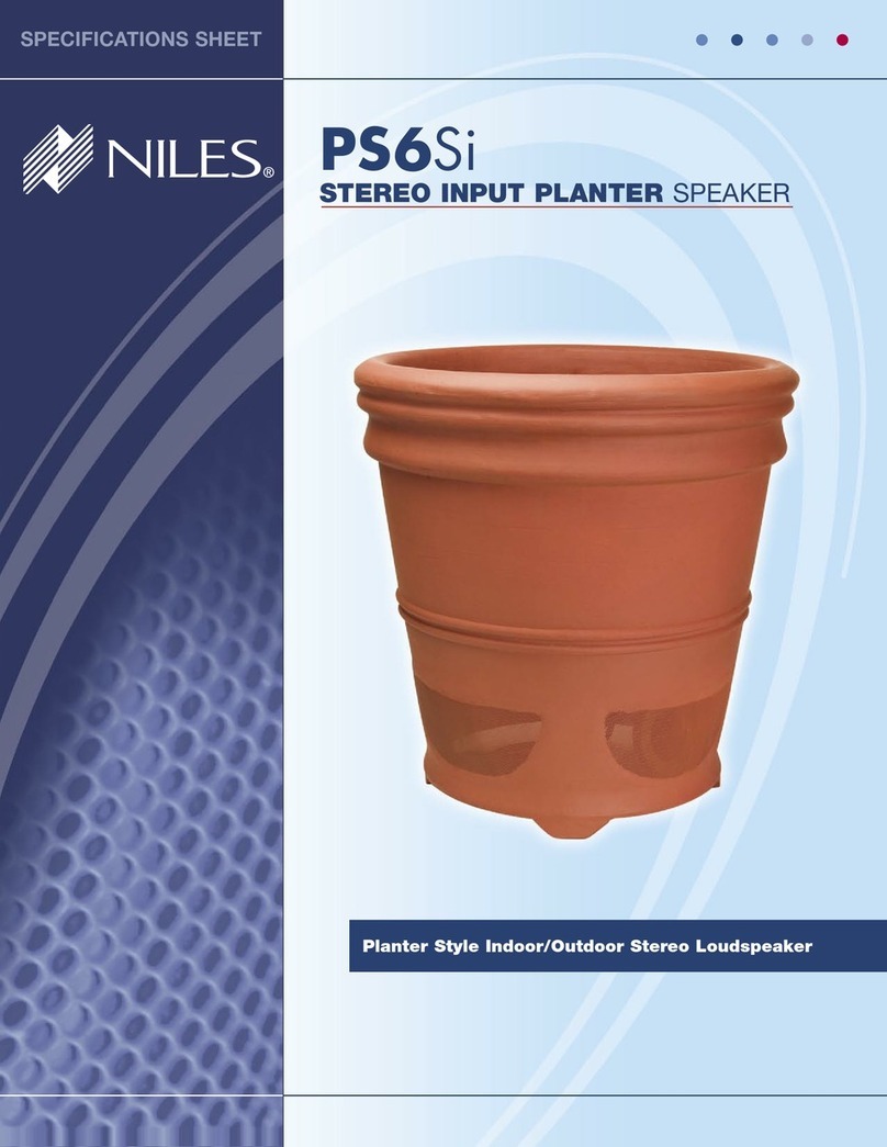 Niles Niles PS6SI User manual