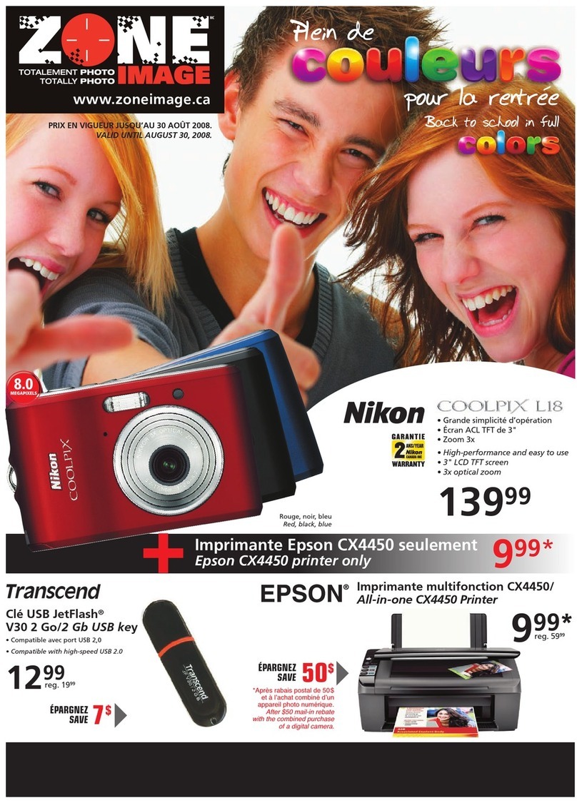 Nikon Epson CX4450 brochure