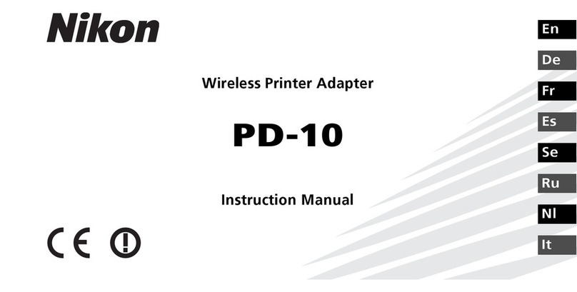 Nikon PD-10 instruction manual