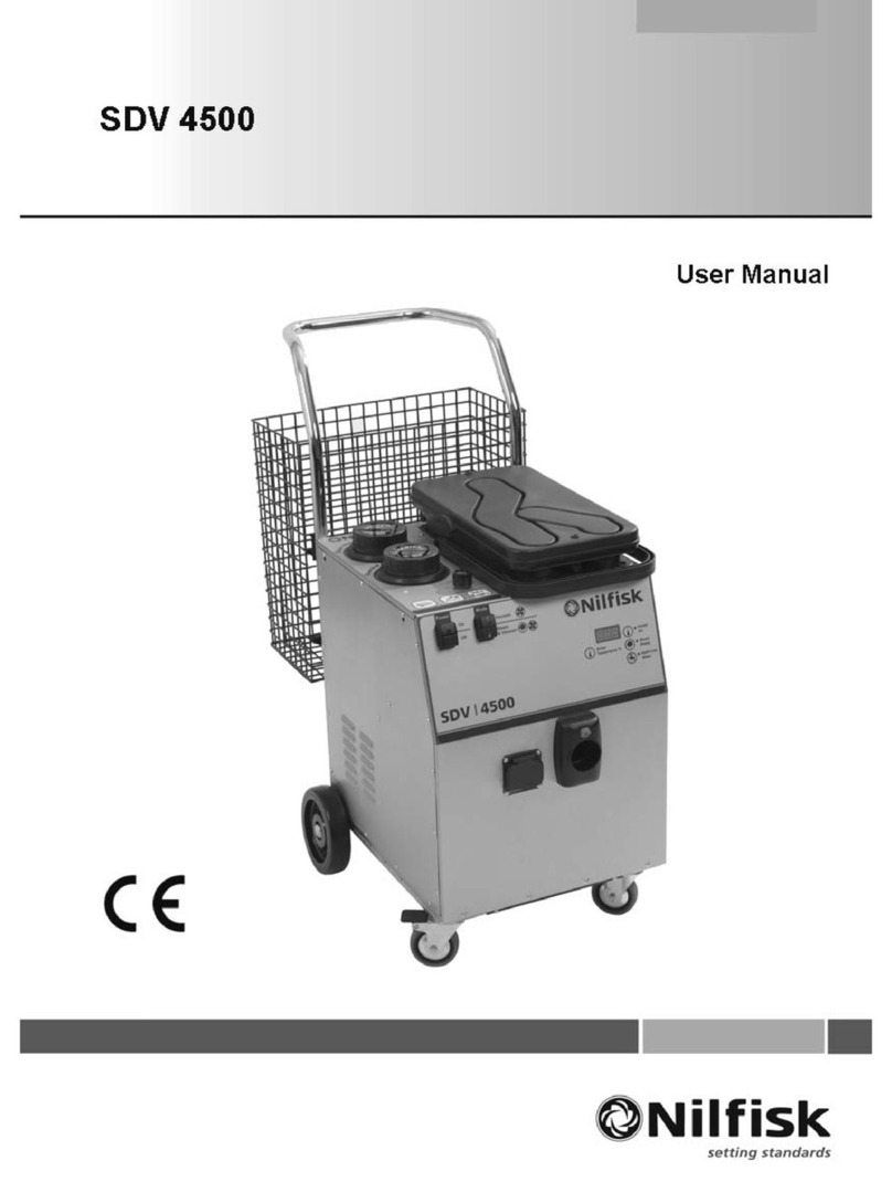 Nilfisk-Advance SDV 4500 User manual