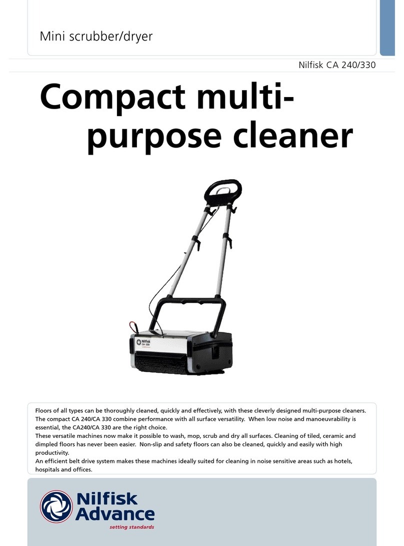Nilfisk-Advance CA 240 Specifications