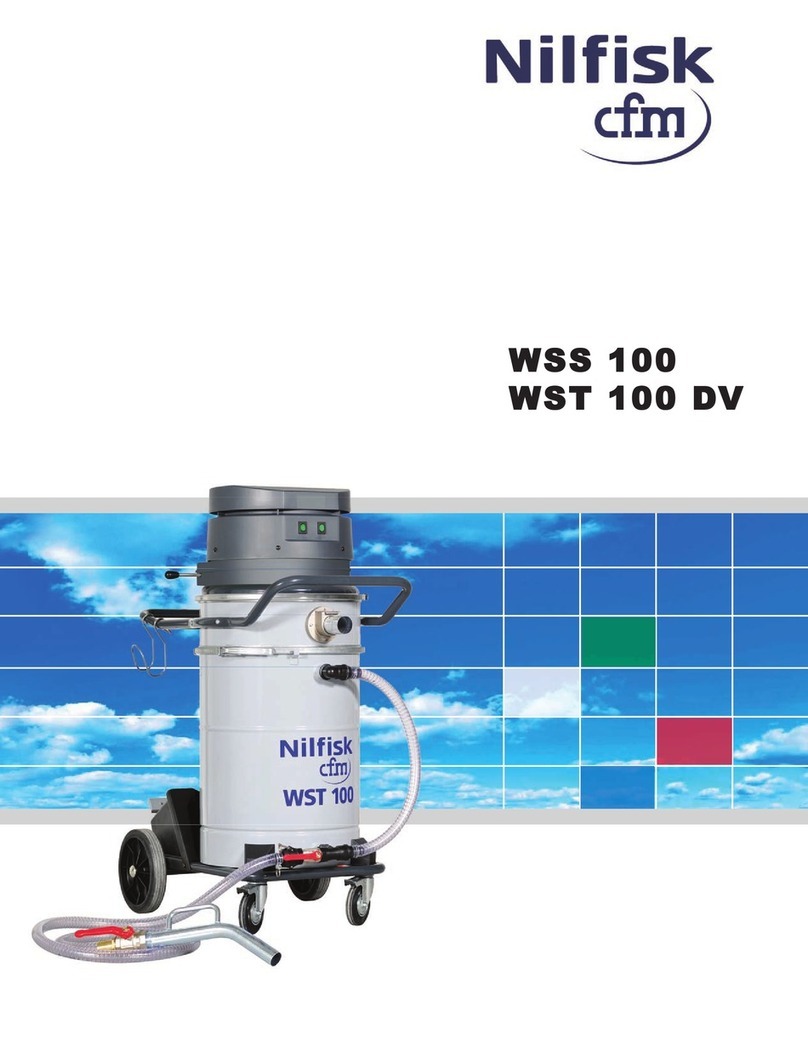 Nilfisk-Advance CFM WSS 100 Specifications