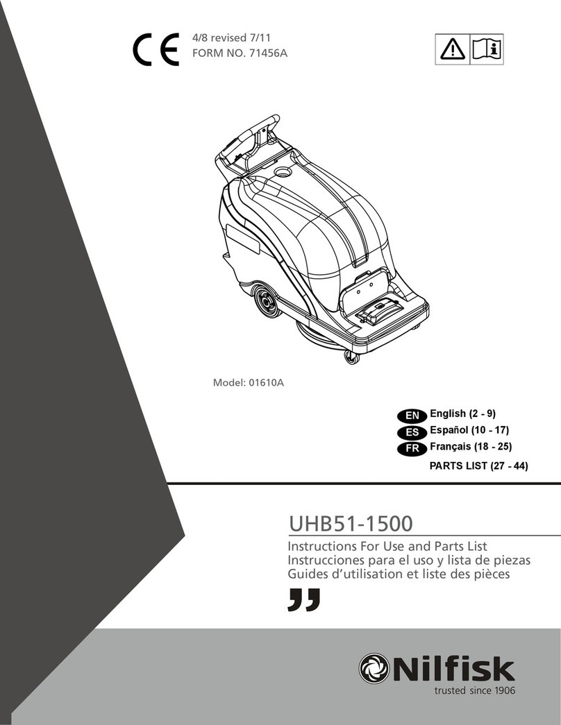 Nilfisk-Advance 01610A User manual