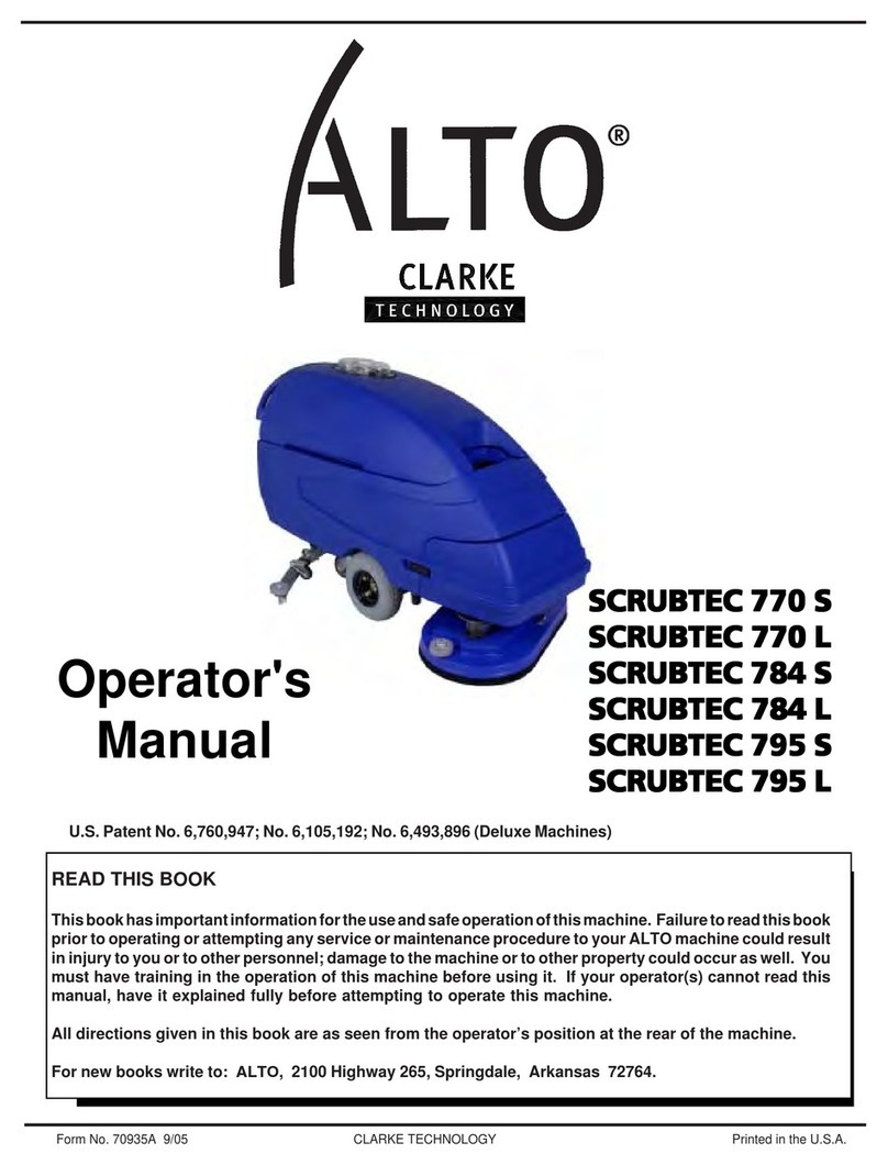 Alto SCRUBTEC 770 L User manual