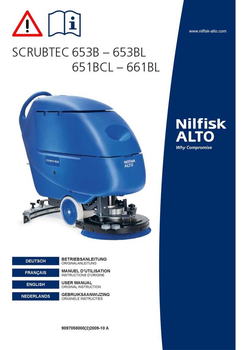 Nilfisk-ALTO SCRUBTEC 651BCL user manual