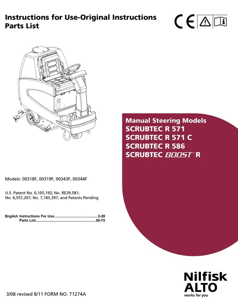 Nilfisk-ALTO 571 User manual