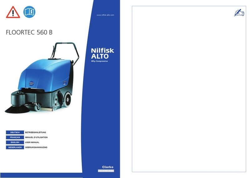 Nilfisk-ALTO Floortec 560 B User manual
