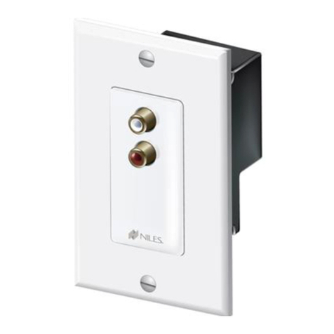 Niles C5-A2WM User manual Niles C5-A2WM User manual