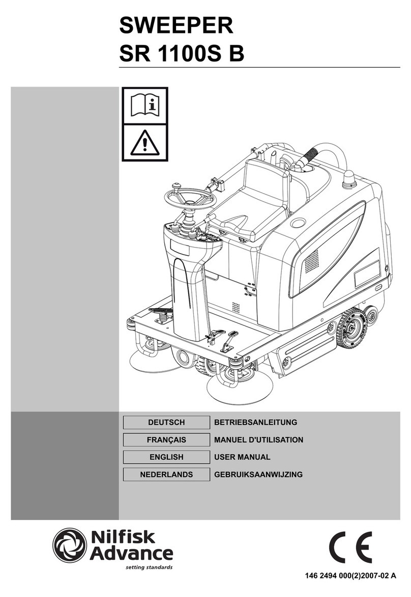 Nilfisk-Advance SR 1100S B LSB* user manual