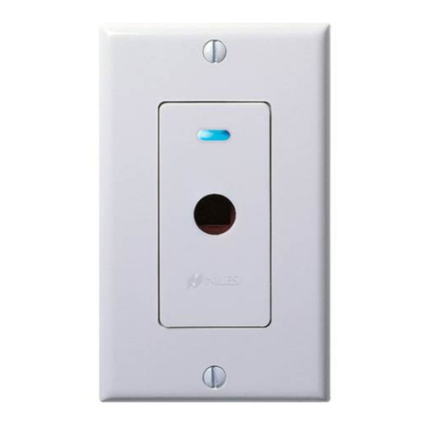 Niles Wall-Mount IR Sensor WS110R User manual