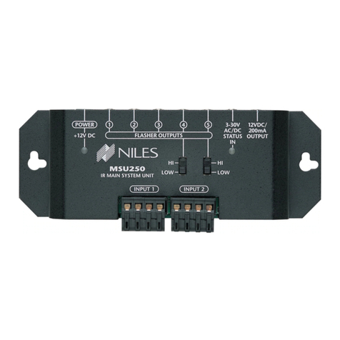 Niles MSU250 Guide Niles MSU250 Guide
