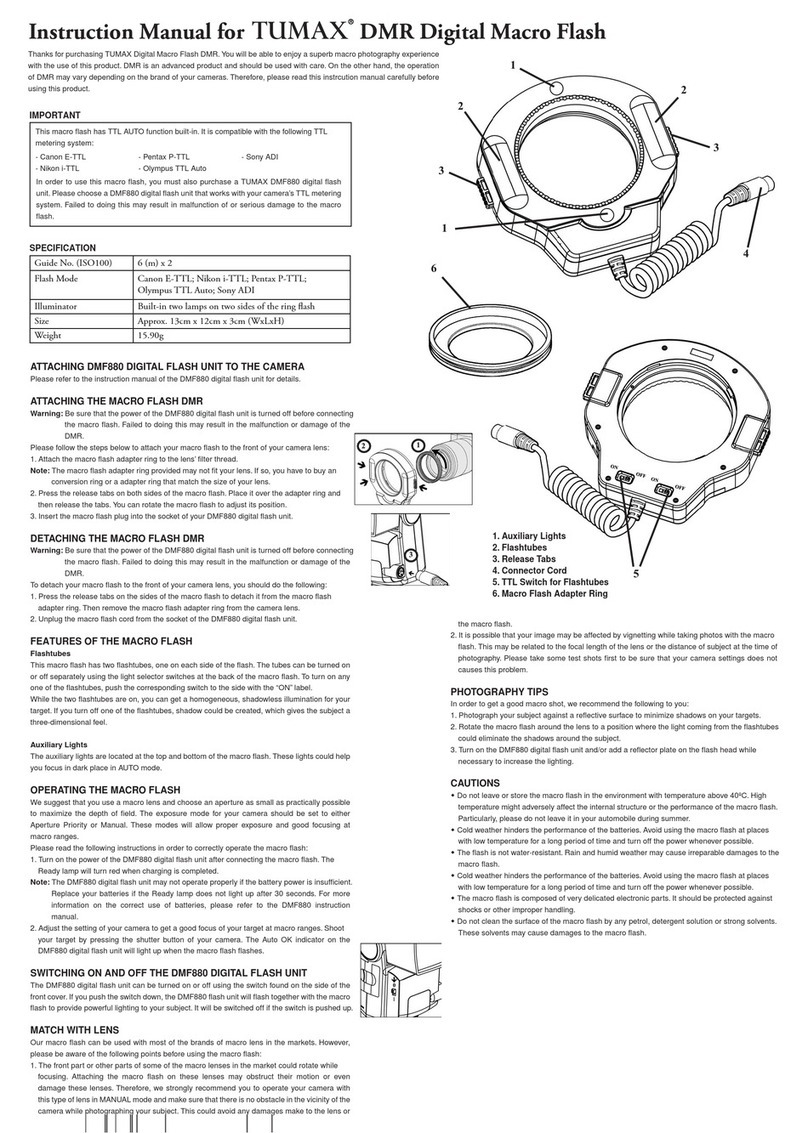 Nikon TUMAX DMF880 instruction manual