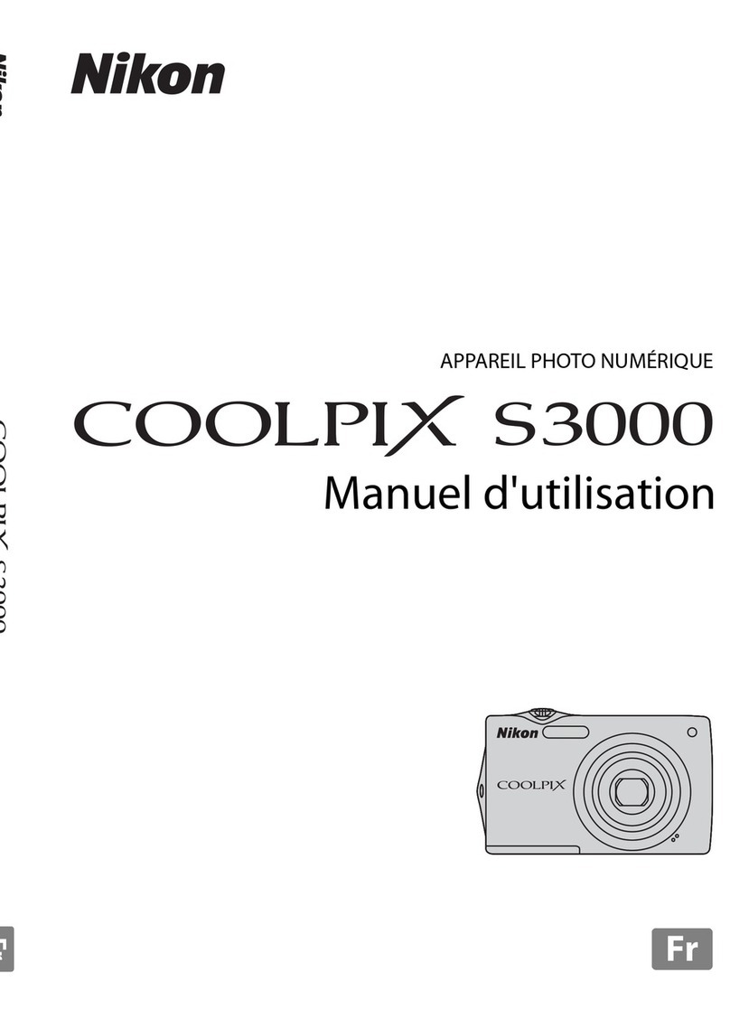 Nikon Coolpix S3000 User manual