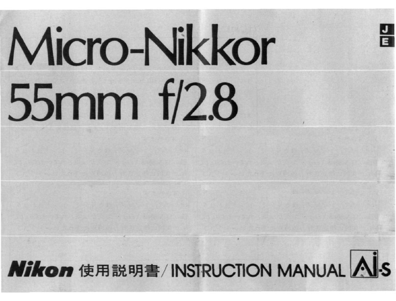 Nikon 55MM F/2B User manual