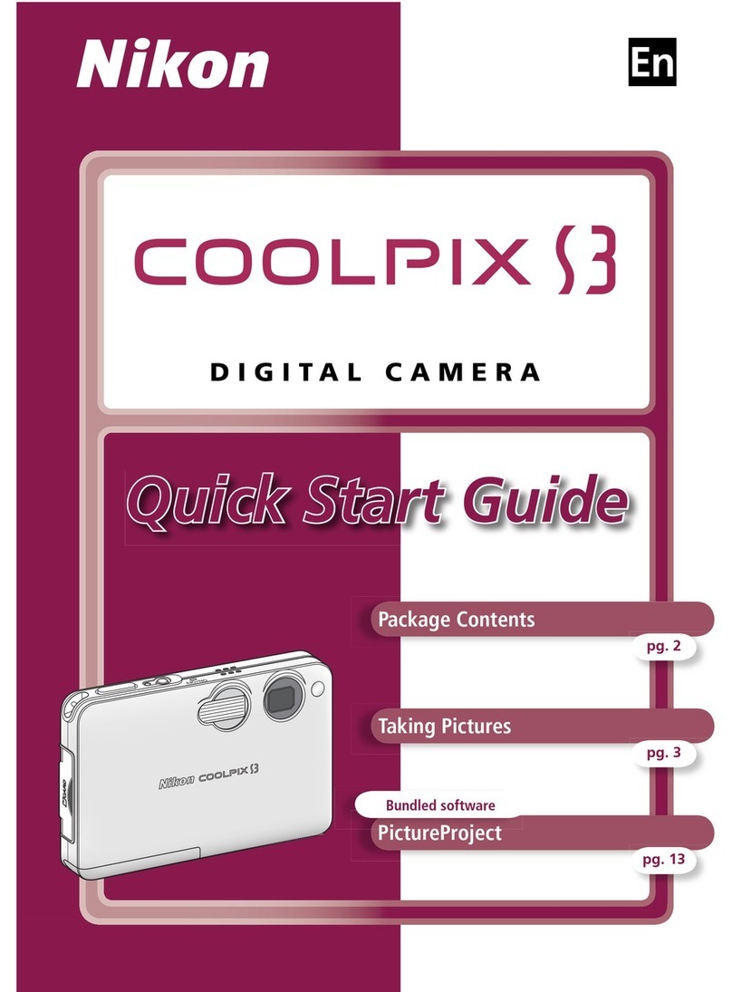 Nikon 3008912 quick start guide