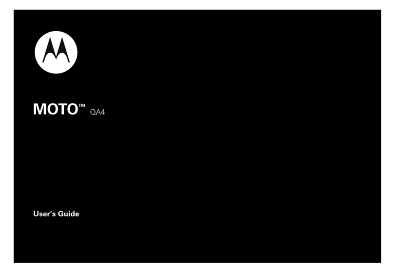 Motorola MOTO QA4 user guide