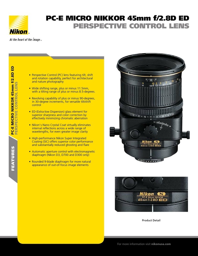 Nikon Nikkor 45mm f/2.8P Specifications