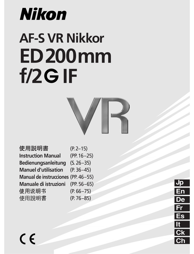 Nikon AF-S VR instruction manual