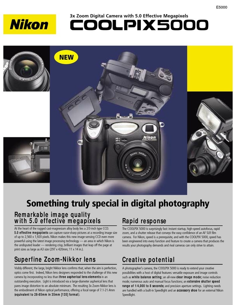 Nikon Coolpix 5000 User manual