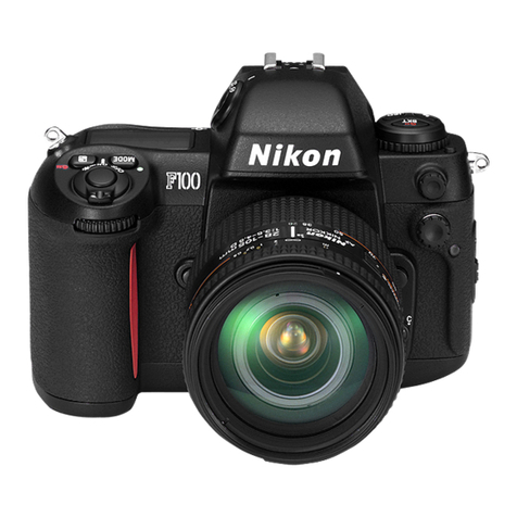 Nikon F 100 User manual