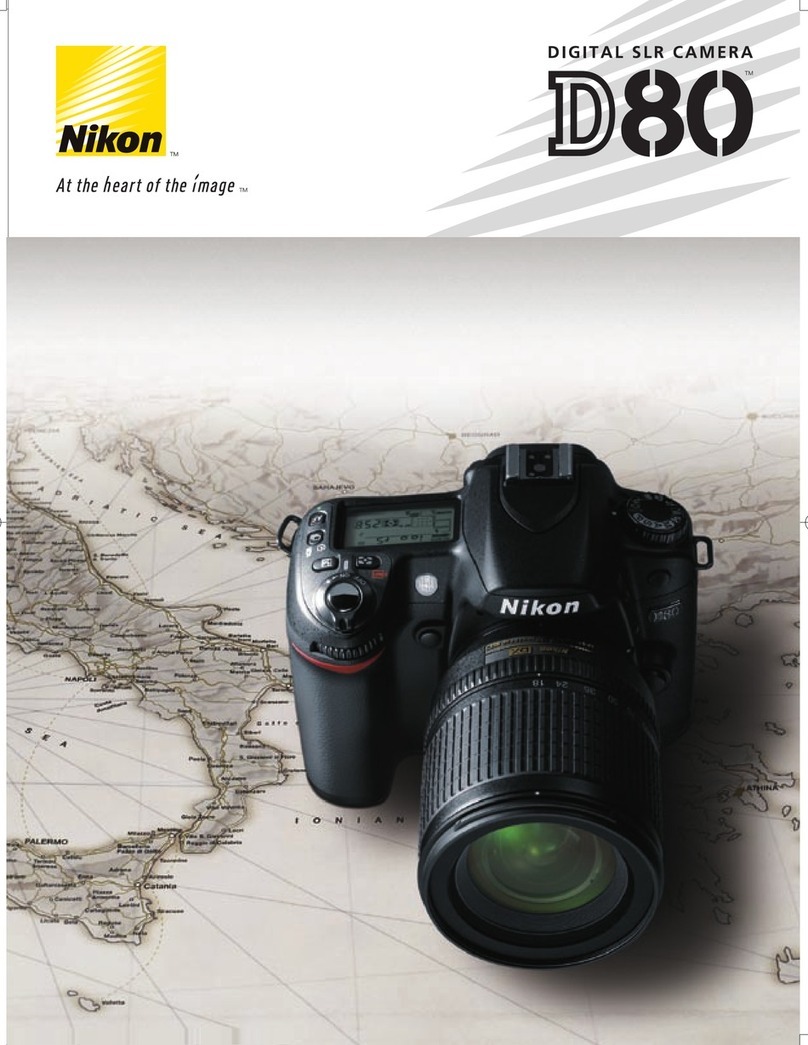 Nikon D80 User manual