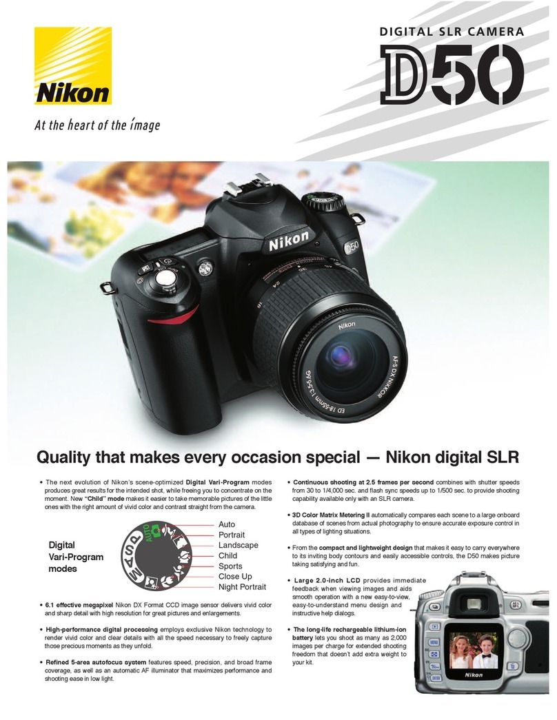 Nikon D50 User manual