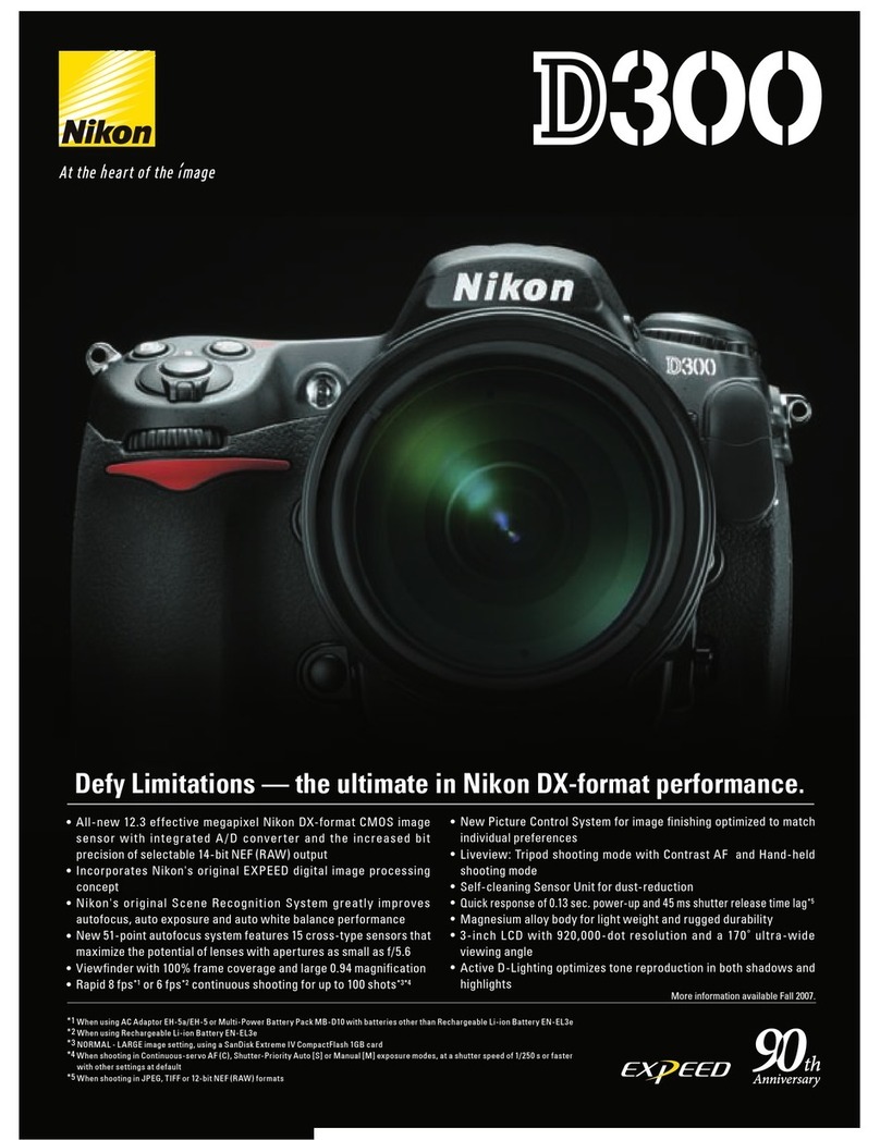 Nikon D300 User manual