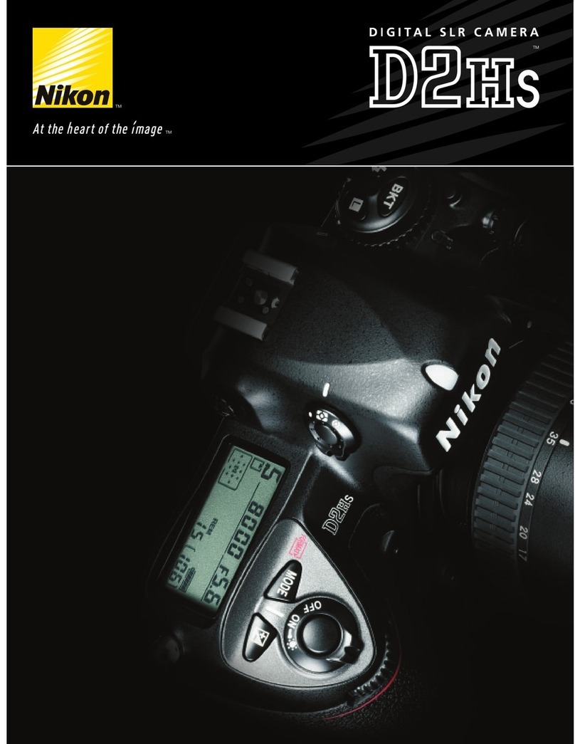 Nikon D2Hs User manual