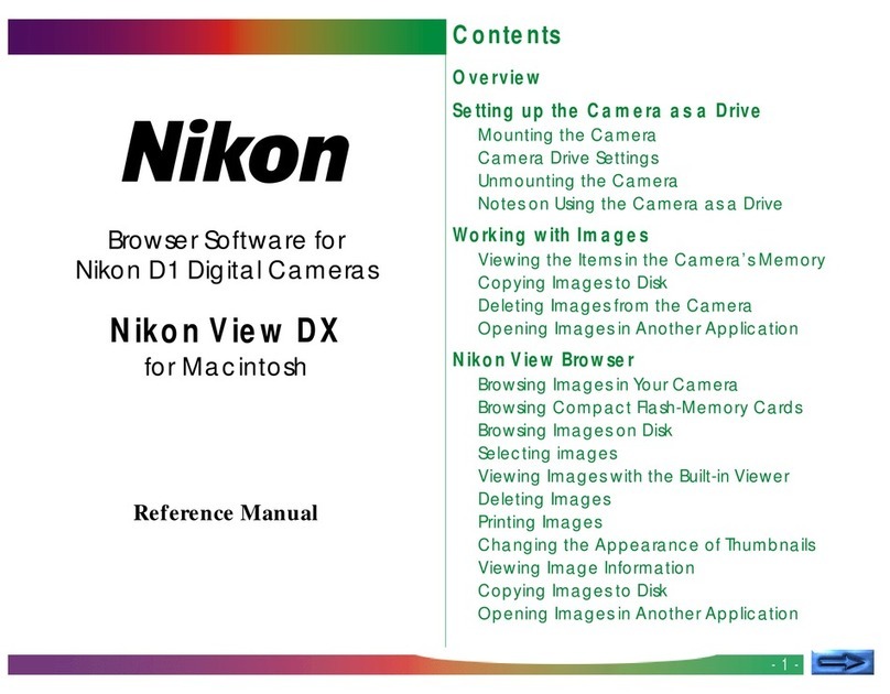 Nikon View DX Reference manual