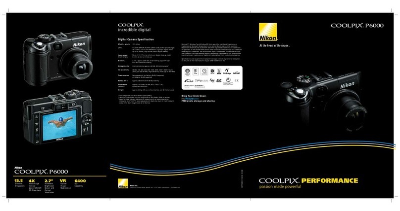 Nikon CoolPix P6000 User manual Nikon CoolPix P6000 User manual