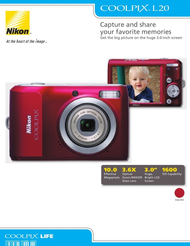 Nikon Coolpix L20 Owner's manual