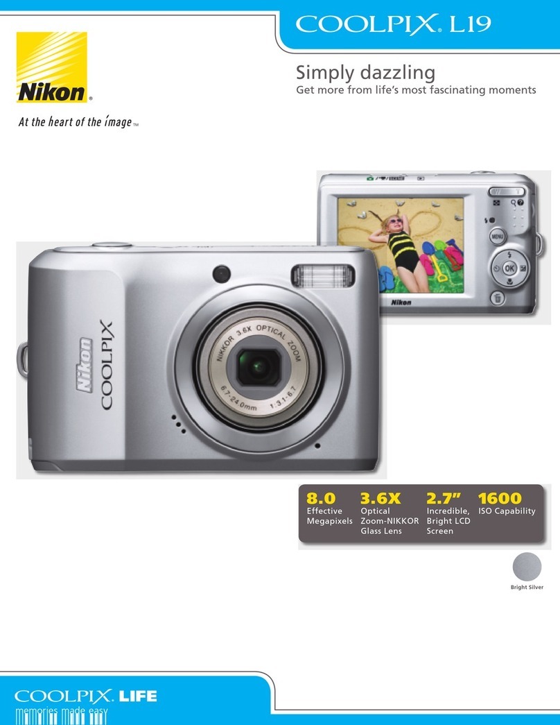 Nikon Coolpix L19 Owner's manual